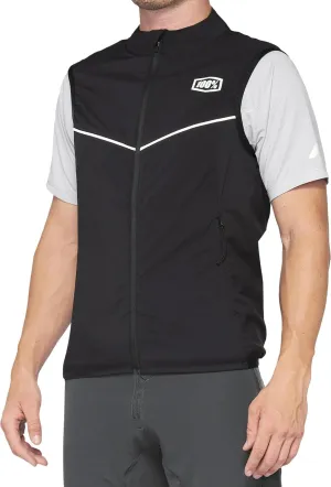 100% Corridor Cycling Vest - Lightweight Water Resistant Wind Breaker