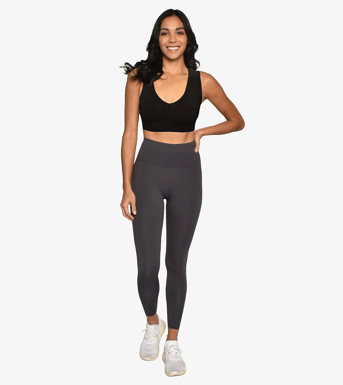 ALIGNMED AlignMe Pullover Posture Sports Bra - Corrective Support for Improved Posture and Comfortable Wear
