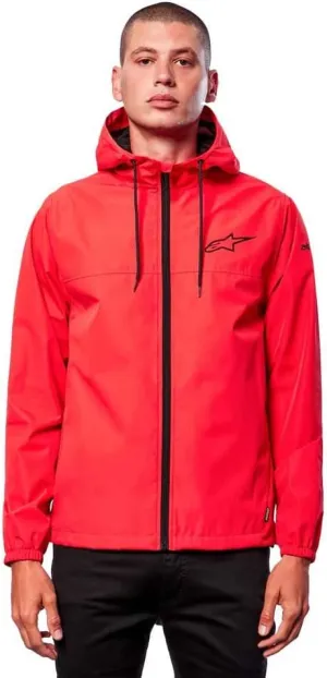 Alpinestars 1232-11020-3110-L: Treq Windbreaker Warm Red/Black Lg