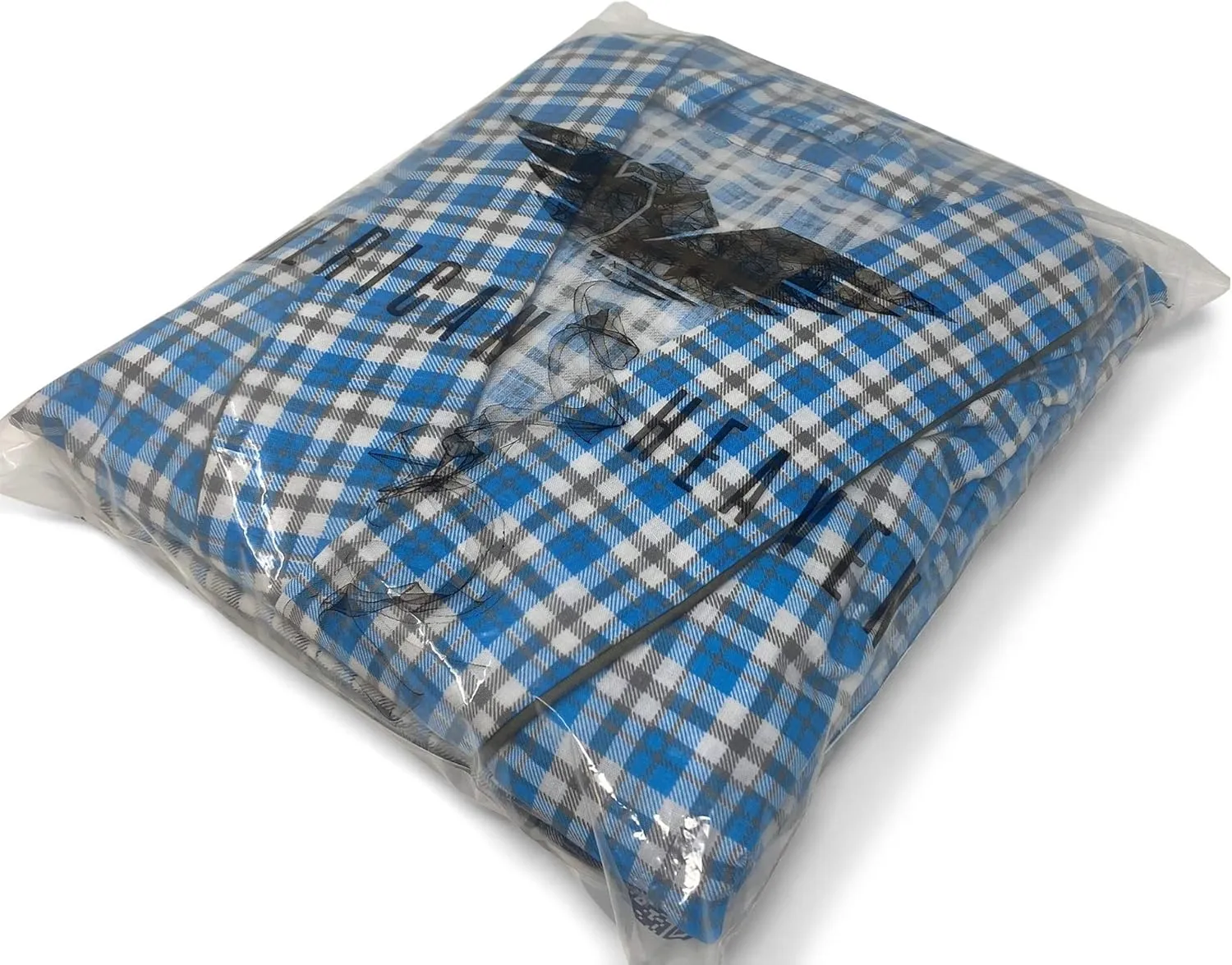 AMERICAN HEAVEN Mens 2-Pack Lightweight Sleep/Lounge Long Bath Robe -Premium Cotton Blend