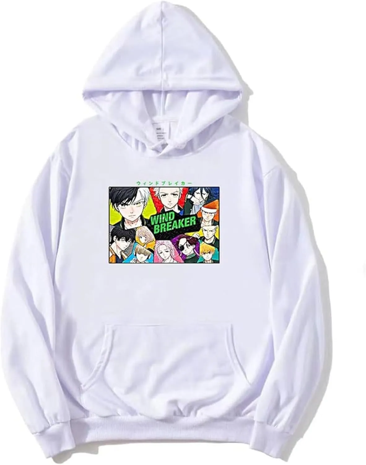 Anime Wind Breaker Hoodie Costume Sweater Jacket Sweatshirt Fleece Pullover