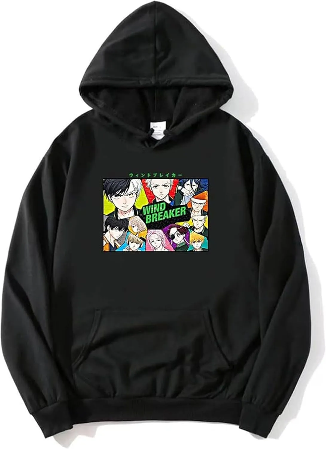 Anime Wind Breaker Hoodie Costume Sweater Jacket Sweatshirt Fleece Pullover