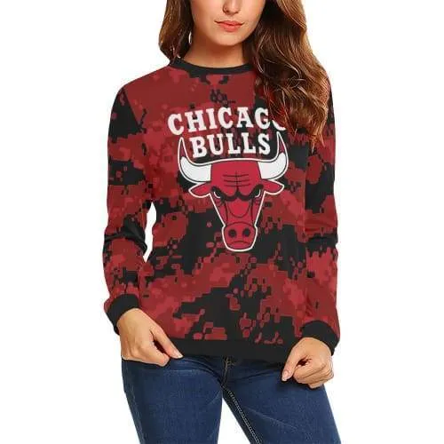 Basketball Chicago Hoodies - Pullover Sport Basketball Red 3D Hoodie