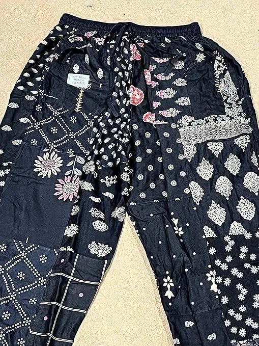 Bohemian Patchwork Harem Pant, Yoga Pants, Beach wear Pants, Casual Yoga Pants, Summer Gypsy Pants.