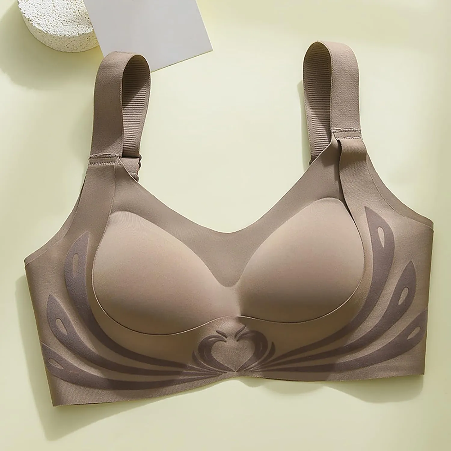 Caralush Bra Lushfitting Powerful Push-up Seamless Bra Smoothing No Underwire Anti Sagging Super Gather Bras Old Woman