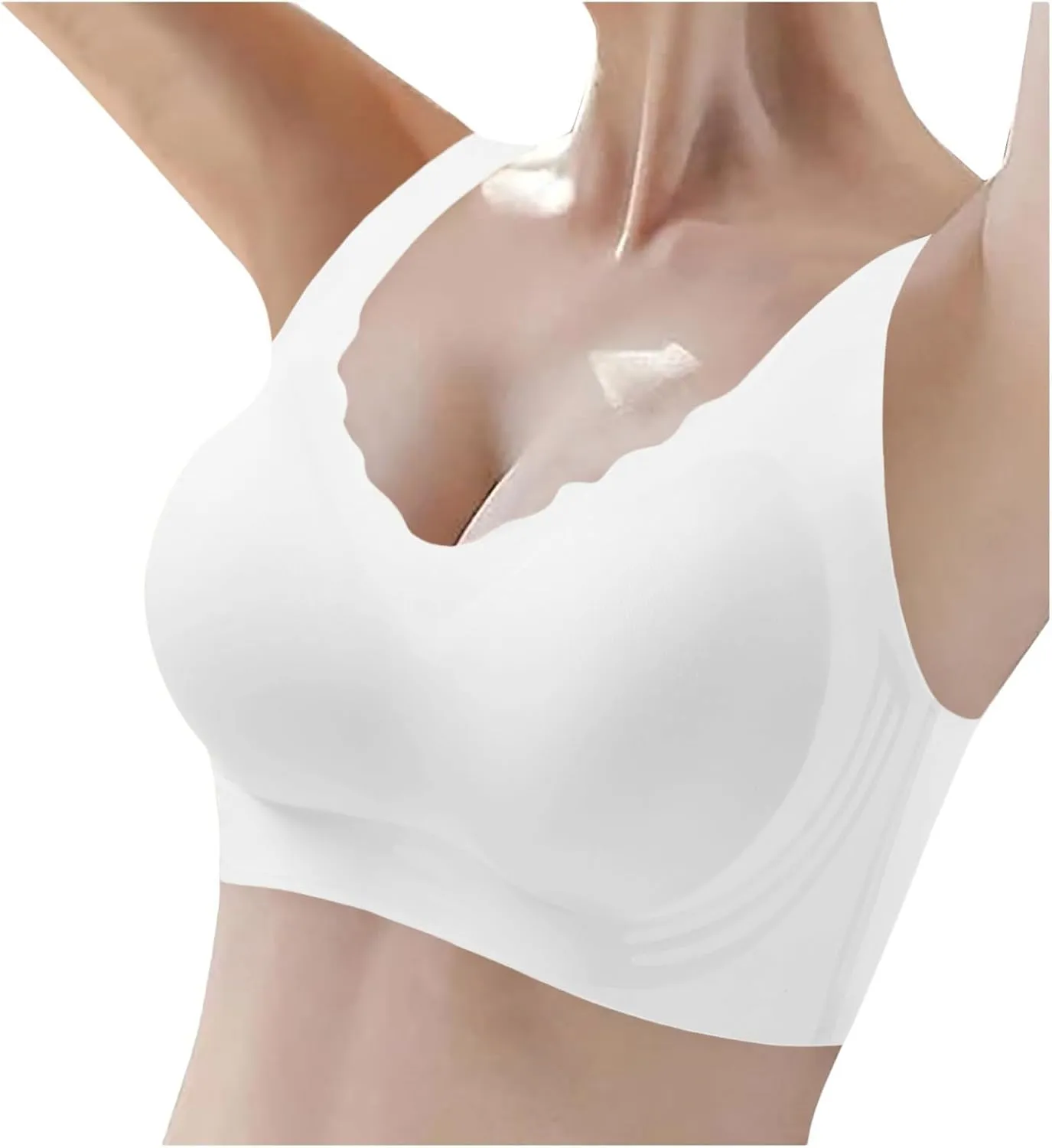 Caralush Bra Lushfitting Powerful Push-up Seamless Bra Smoothing No Underwire Anti Sagging Super Gather Bras Old Woman