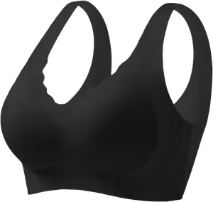Caralush Bra Lushfitting Powerful Push-up Seamless Bra Smoothing No Underwire Anti Sagging Super Gather Bras Old Woman
