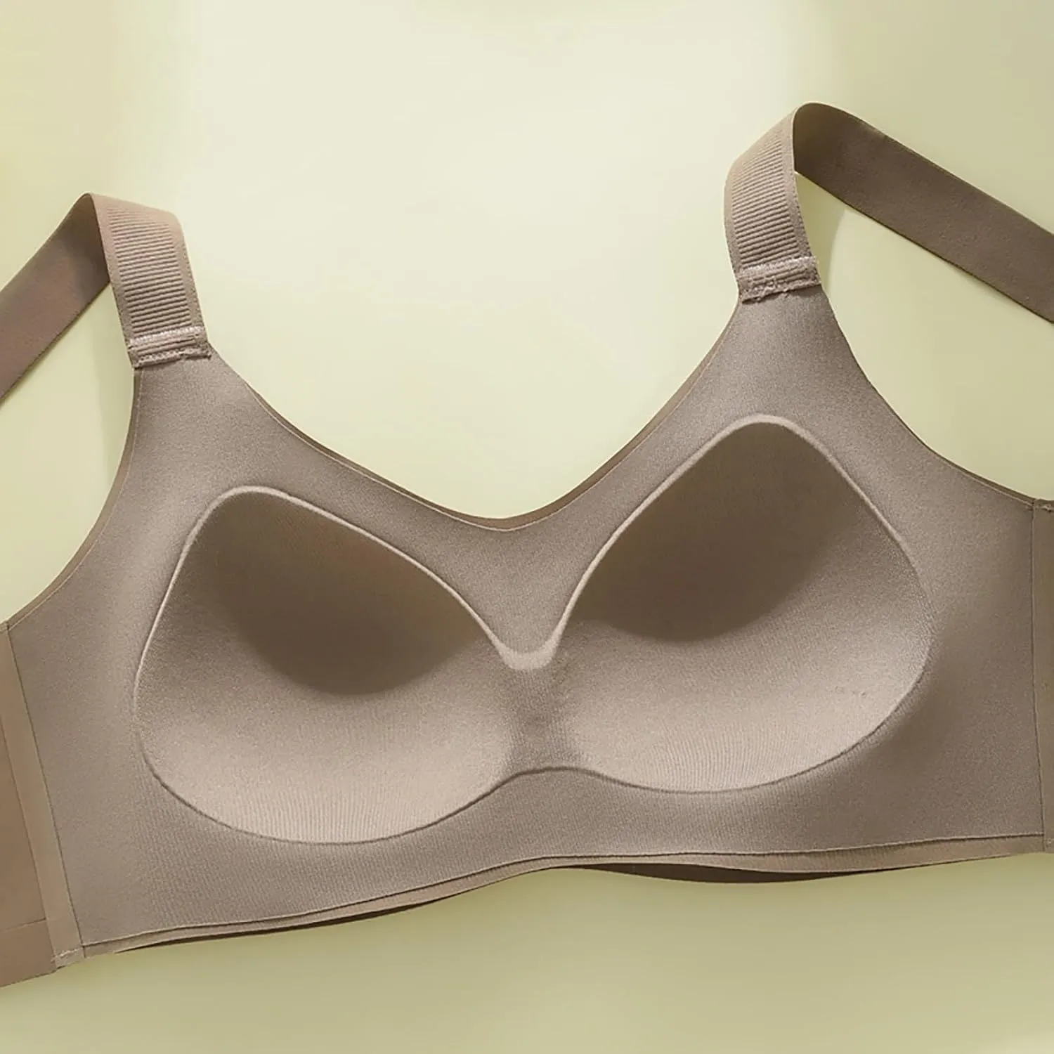 Caralush Bra Lushfitting Powerful Push-up Seamless Bra Smoothing No Underwire Anti Sagging Super Gather Bras Old Woman