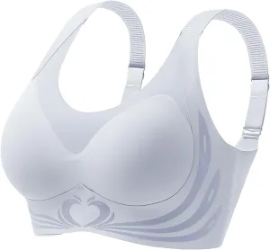 Caralush Bra Lushfitting Powerful Push-up Seamless Bra Smoothing No Underwire Anti Sagging Super Gather Bras Old Woman