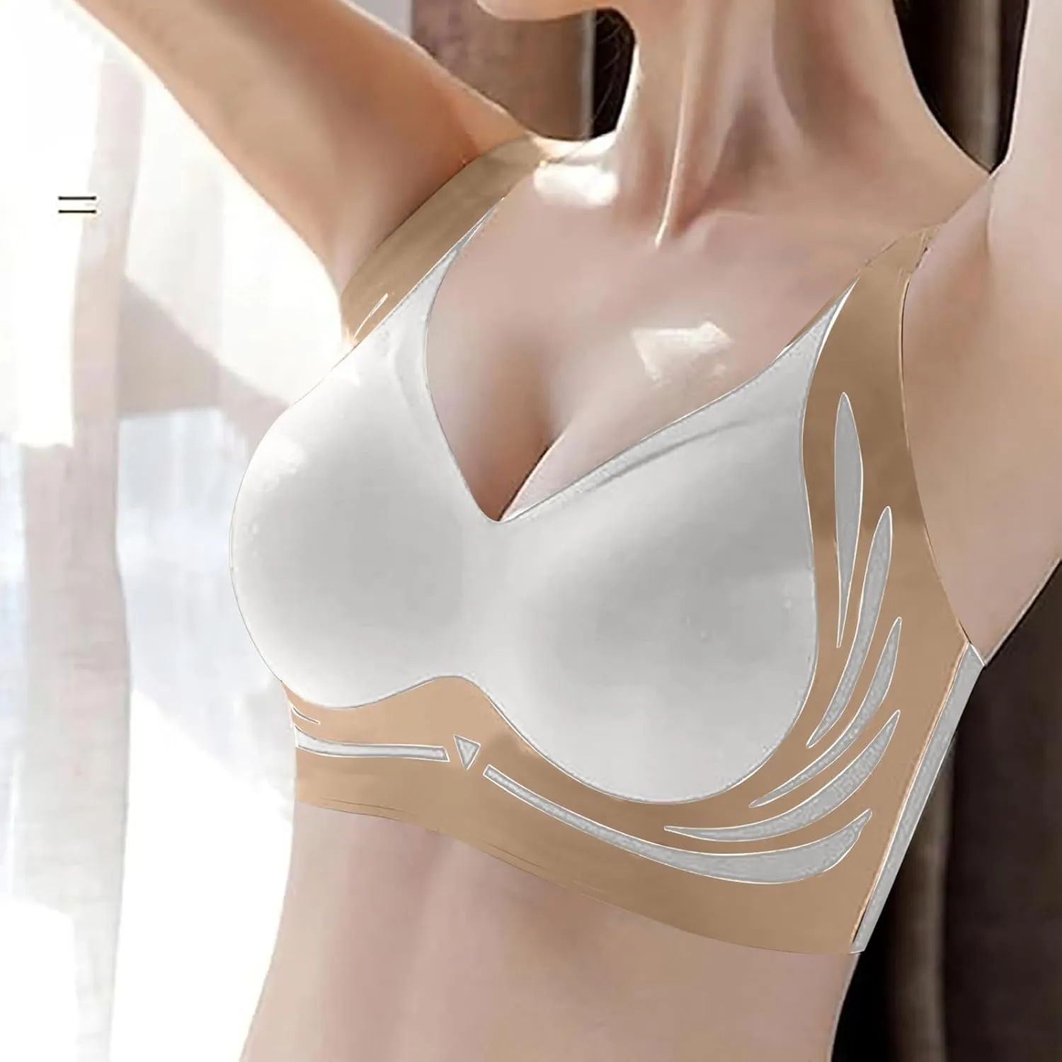 Caralush Bra Wmstylist Lushfitting Comfort Powerful Push-Up Camixs Bra Seamless Wireless Anti-Sagging Bralettes