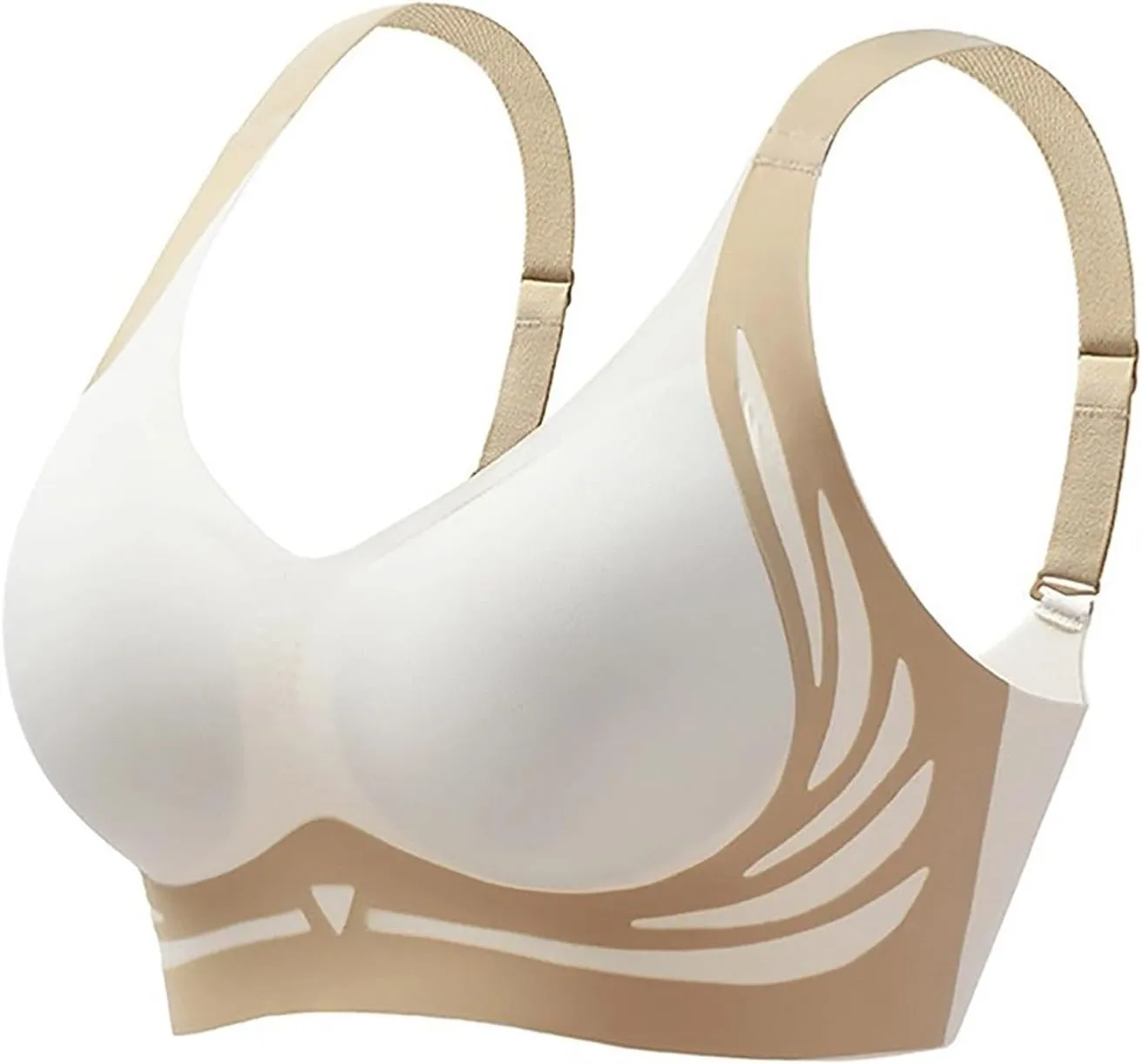 Caralush Bra Wmstylist Lushfitting Comfort Powerful Push-Up Camixs Bra Seamless Wireless Anti-Sagging Bralettes