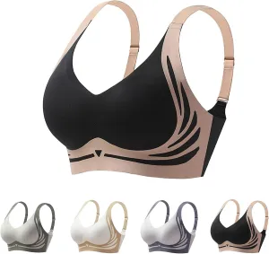 Caralush Bras Wmstylist Lushfitting Powerful Push-Up Seamless Bras Comfort Support Anti Sagging Wireless Super Gather Bras