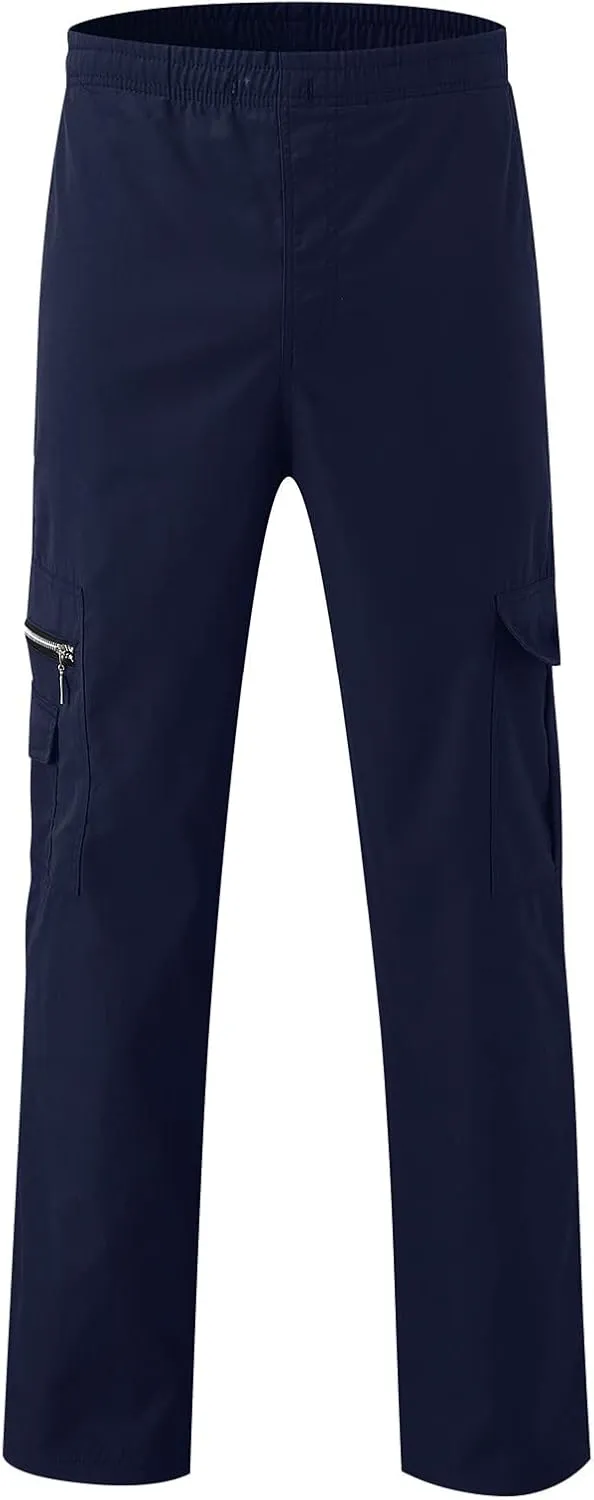 Cargo Pants for Men BaggyMens Cargo Sweatpants with PocketsLounge Pants Elastic WaistTrousersFashion