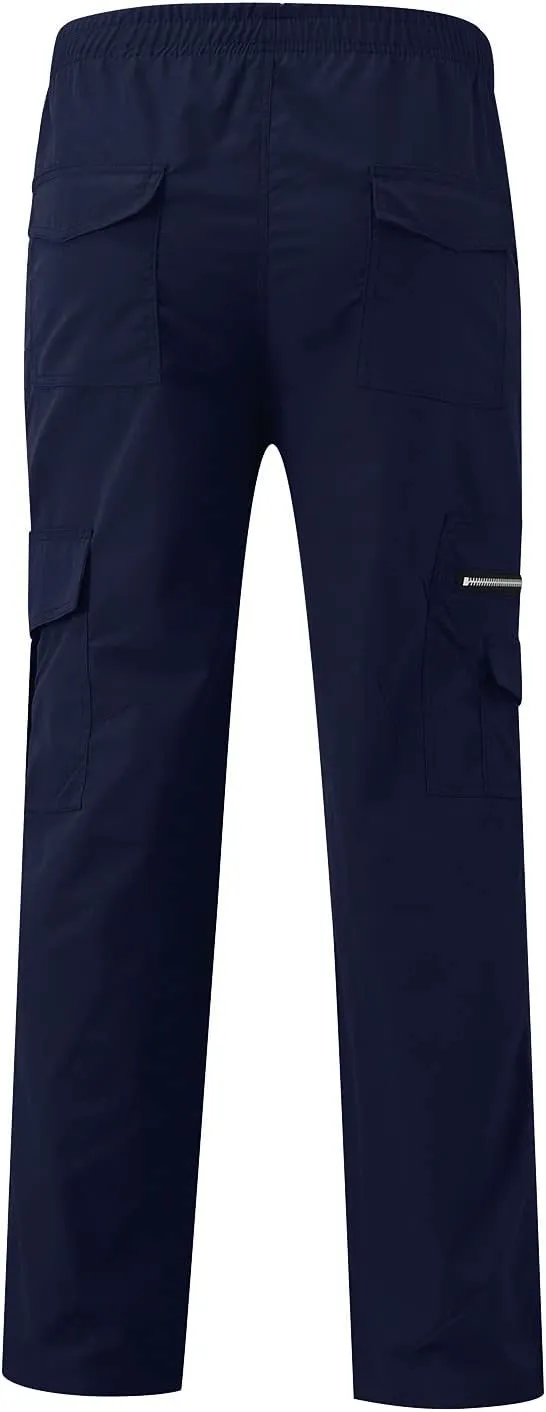 Cargo Pants for Men BaggyMens Cargo Sweatpants with PocketsLounge Pants Elastic WaistTrousersFashion