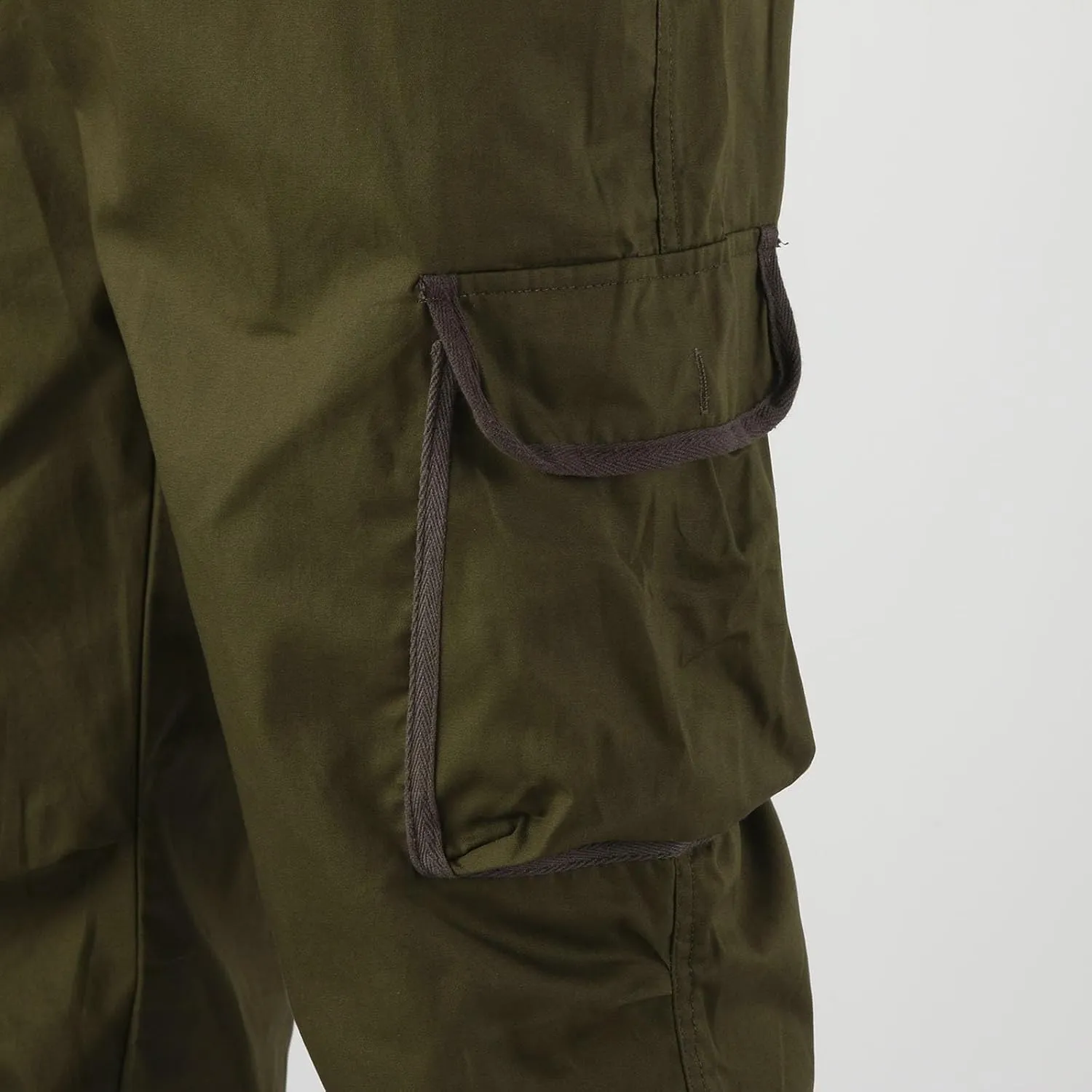 Cargo Pants for Men Relaxed Fit Big and Tall Button Casual Tactical Pants Lightweight Stretch Hiking Trousers with Pockets