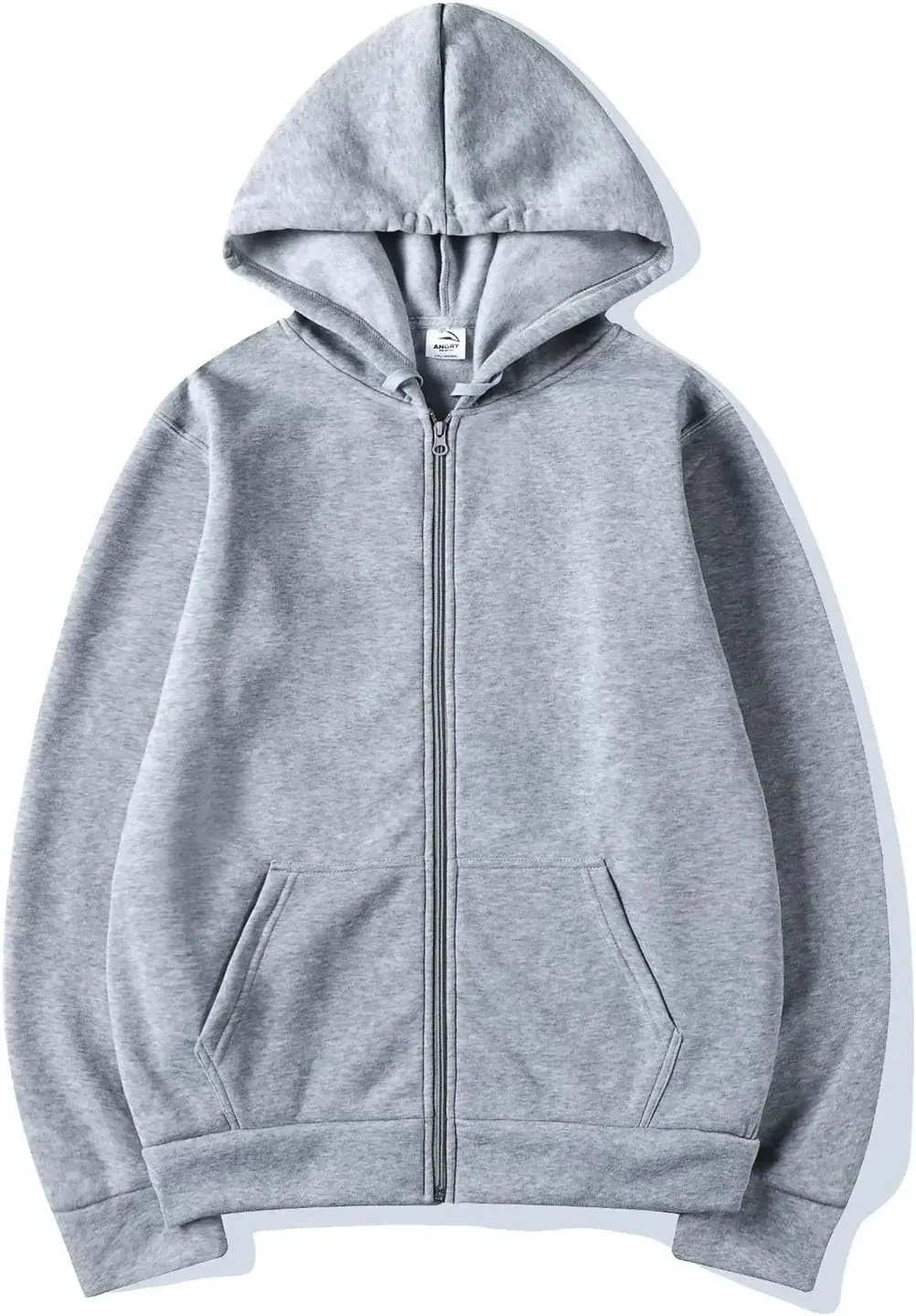 Casual Black Zipper Hoodie Hip Hop Street Wear Sweatshirts Skateboard Men Hoodies