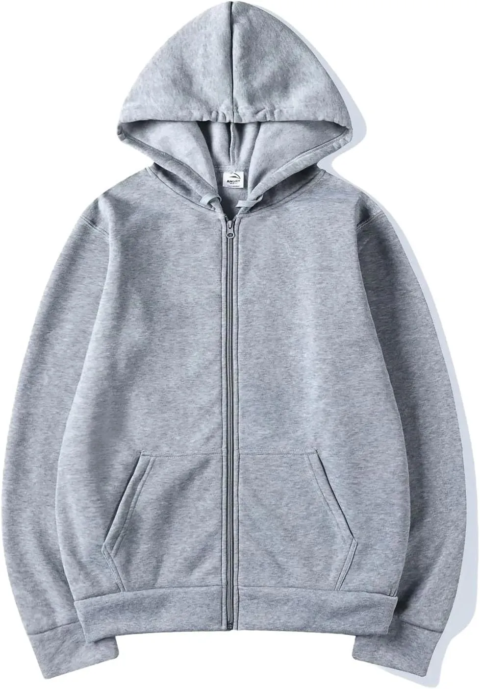 Casual Black Zipper Hoodie Hip Hop Street Wear Sweatshirts Skateboard Men Hoodies