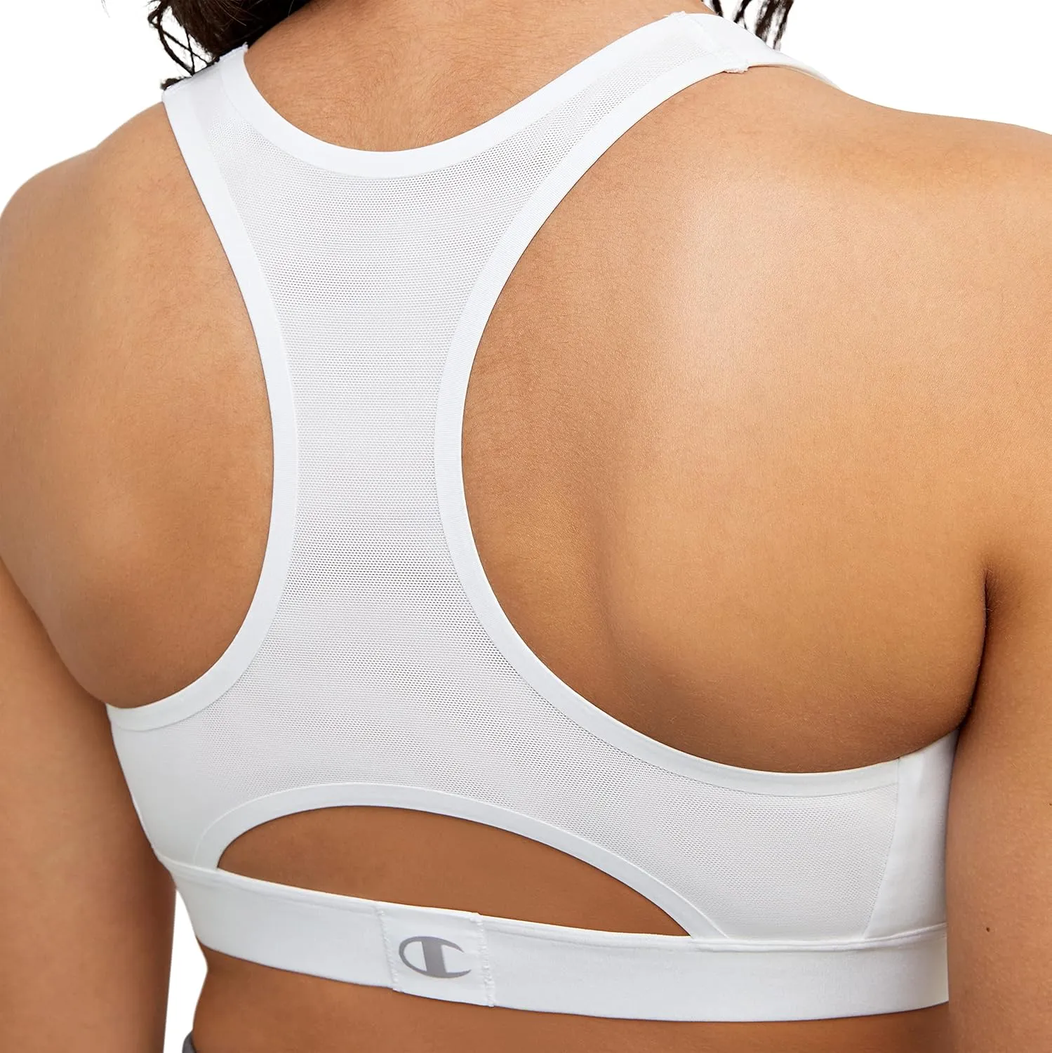 Champion Women's Sports Bra, Absolute, Moisture Wicking Bra, Moderate Support Sports Bra