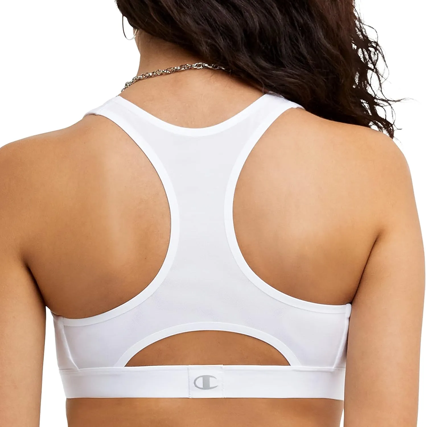Champion Women's Sports Bra, Absolute, Moisture Wicking Bra, Moderate Support Sports Bra