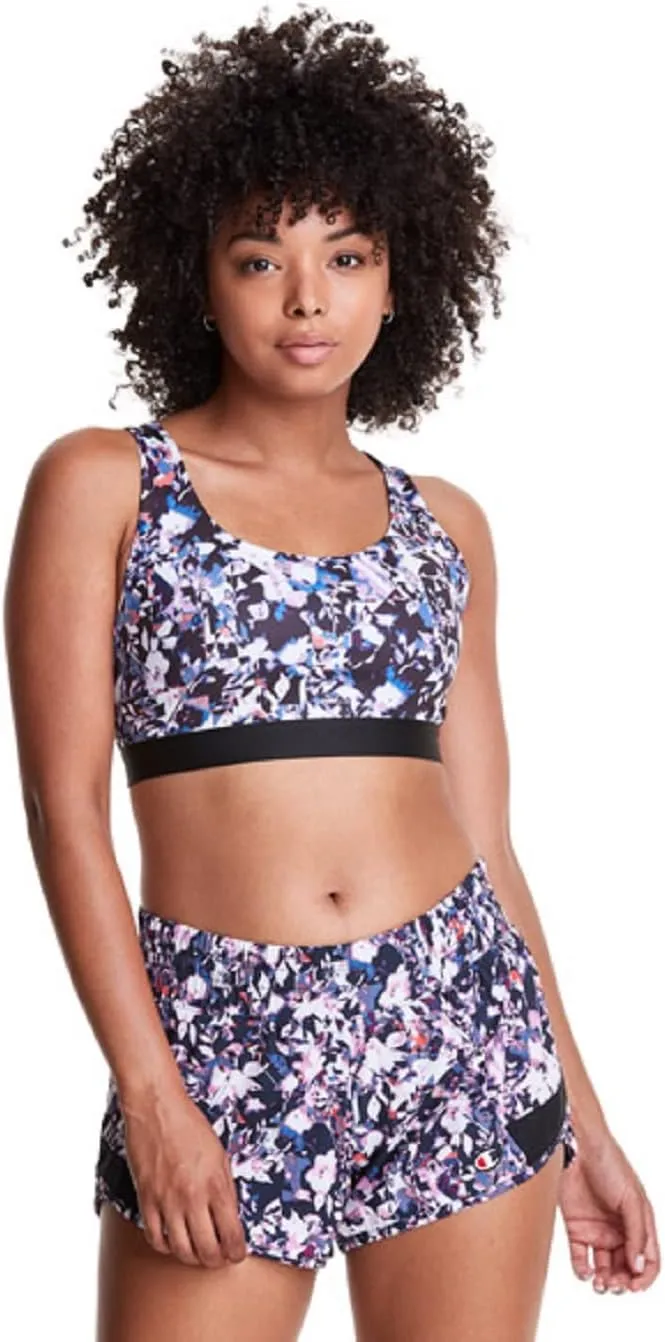 Champion Women's Sports Bra, Absolute, Moisture Wicking Bra, Moderate Support Sports Bra