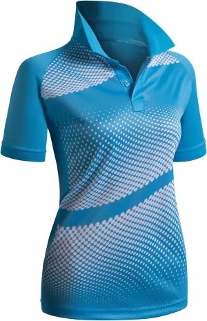 CLOVERY Women's Active Wear Short Sleeve Shirt
