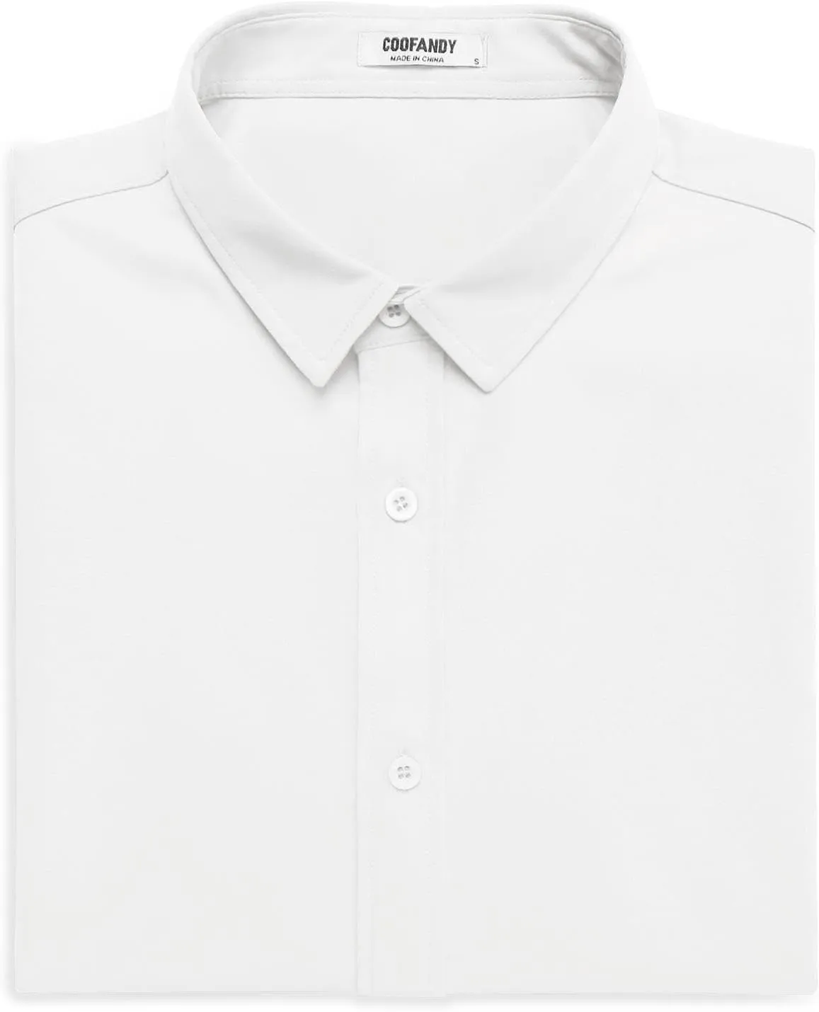 COOFANDY Men's Button Down Shirt Short Sleeve Casual Shirt for Men Summer Business Casual Dress Shirt