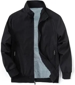 Cottnlat Men's stylish wind breaker lining jacket