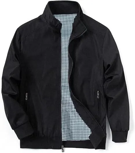 Cottnlat Men's stylish wind breaker lining jacket