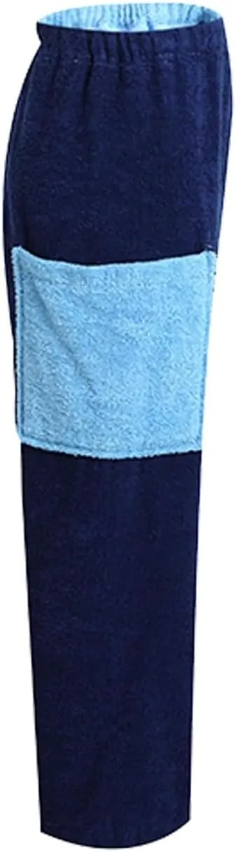 Cotton Terry Towel Pants, Towel Pants for Swimmers, Resort Wear, Beach Coverup, Swim Wear
