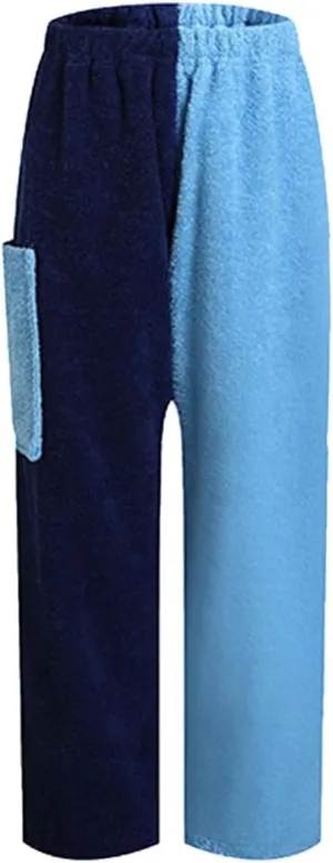 Cotton Terry Towel Pants, Towel Pants for Swimmers, Resort Wear, Beach Coverup, Swim Wear