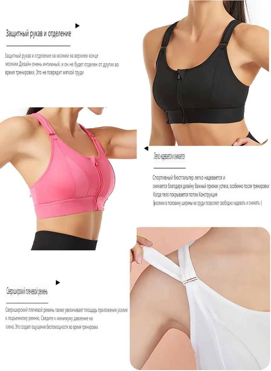 Cozuty Sports Bra, Cozuty Wireless Supportive Sports Bra,Criss-Cross Back Supportive Sports Bra