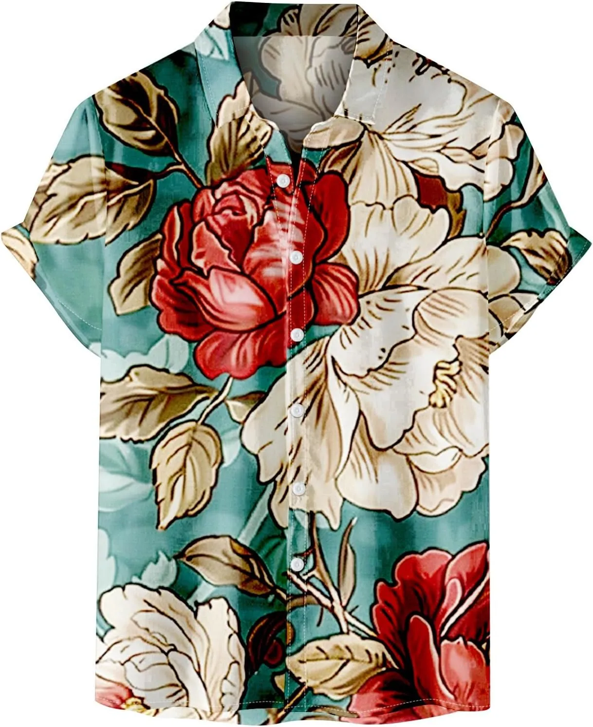 Custom Hawaiian Shirt Printed Casual Shirt Custom Hawaiian Shirt Custom Hawaiian Shirt for Men Custom Hawaiian Shirt