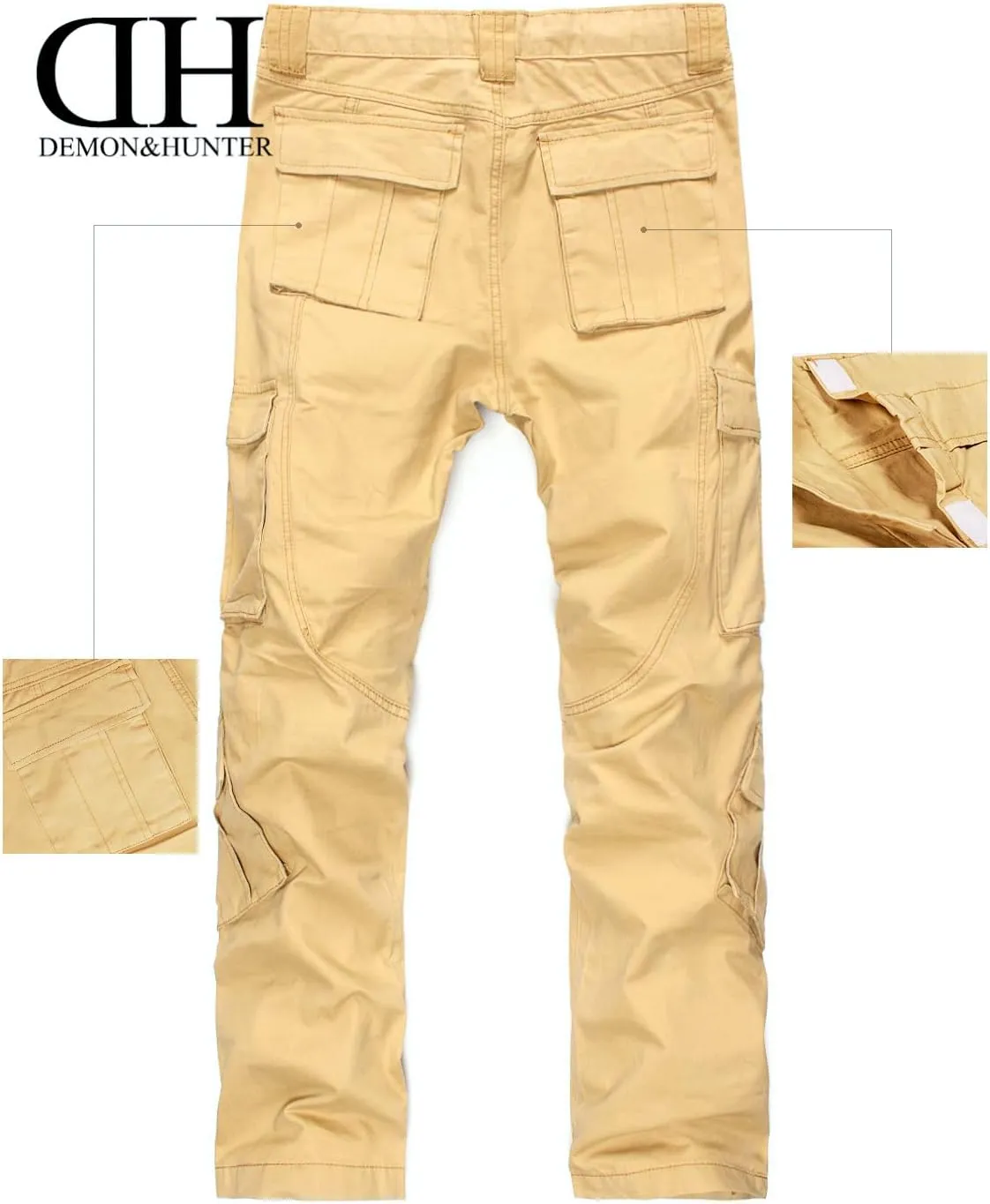 Demon&Hunter 700X Series Men's Relaxed Work Wear Cargo Pants