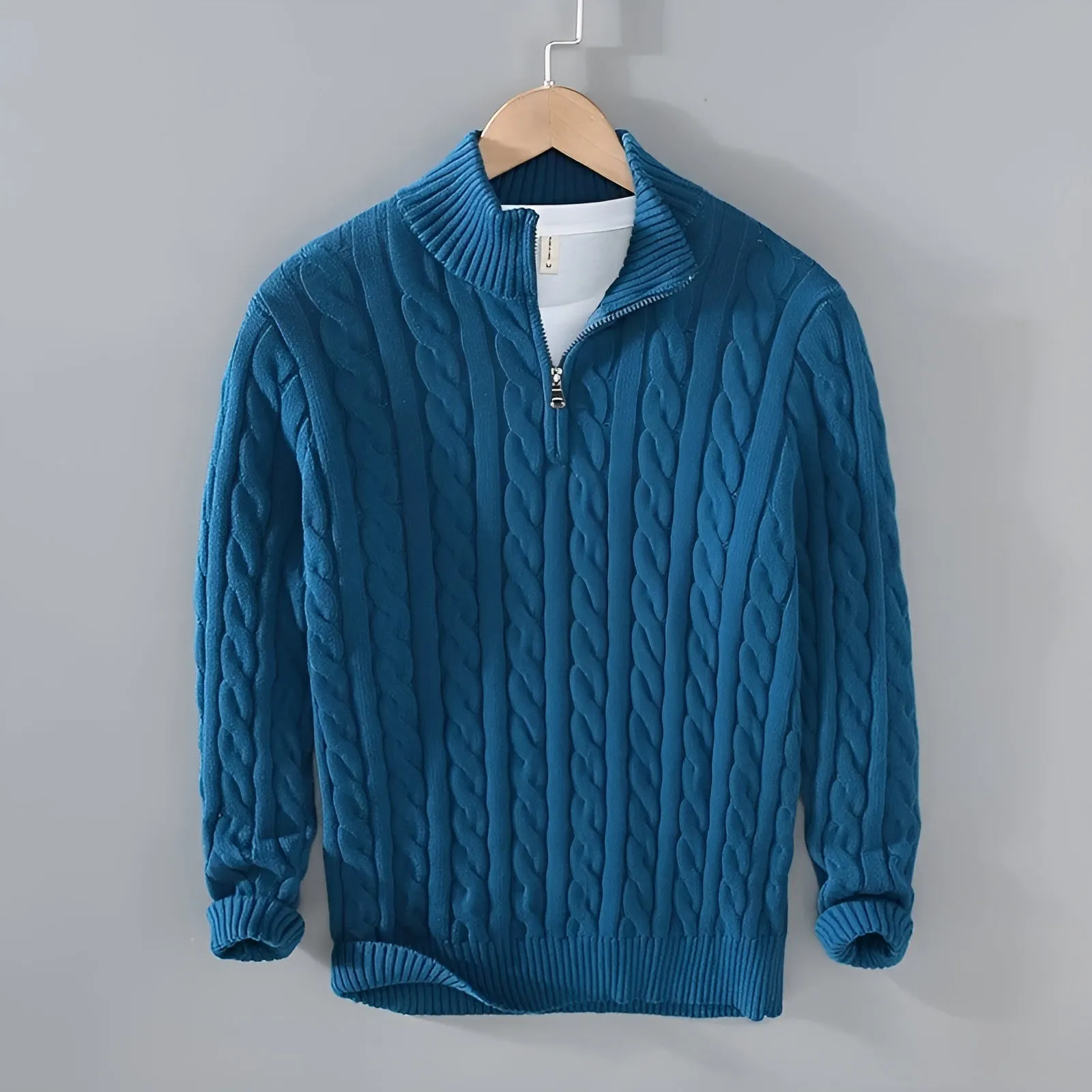 Erik - Knitted Zip-Up