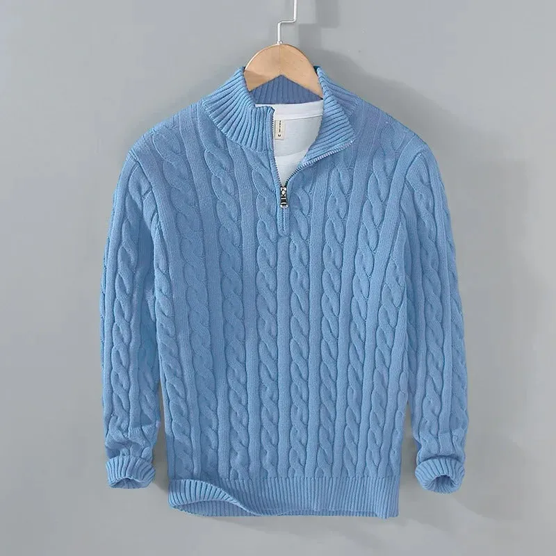 Erik - Knitted Zip-Up