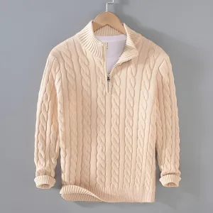 Erik - Knitted Zip-Up