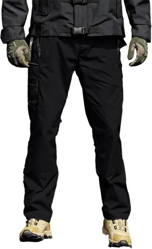 Flexcamo - Tactical Waterproof Pants Men Lightweight Hiking Work Pants Construction Carpenter Mencomfy Cargo Pants