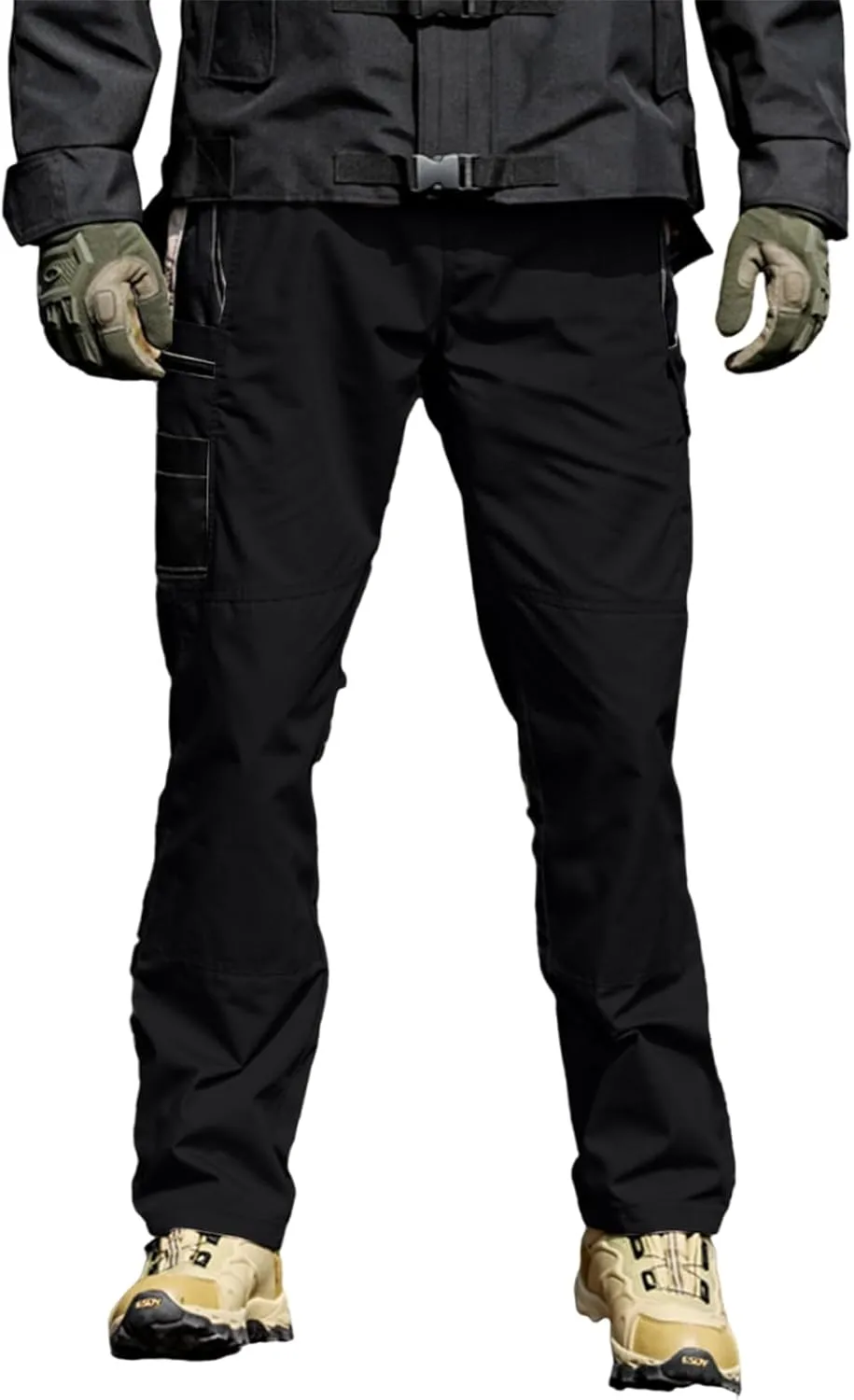 Flexcamo - Tactical Waterproof Pants Men Lightweight Hiking Work Pants Construction Carpenter Mencomfy Cargo Pants