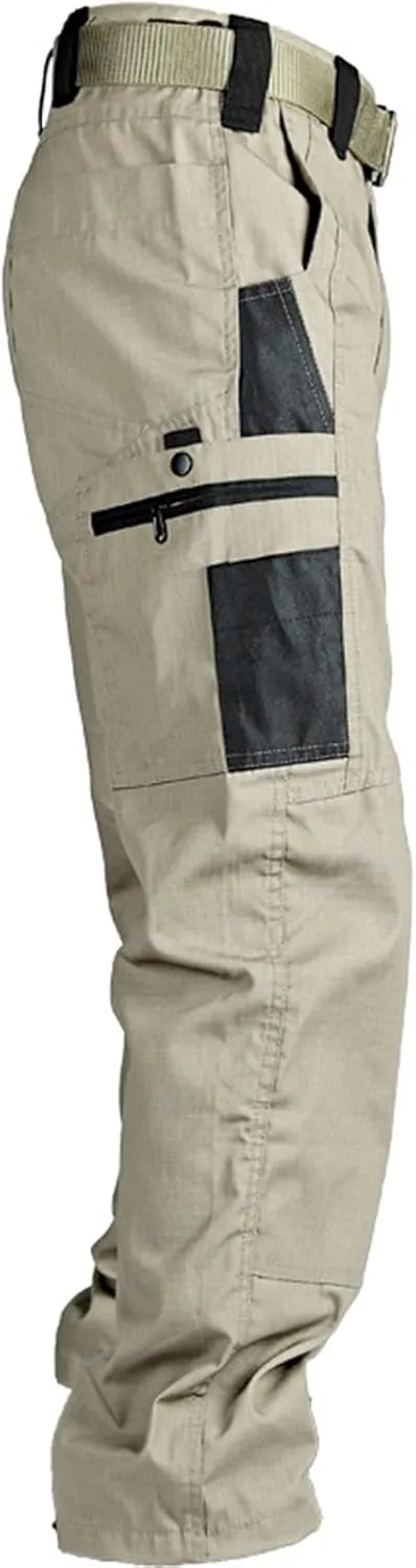 Flexcamo - Tactical Waterproof Pants Men Lightweight Hiking Work Pants Construction Carpenter Mencomfy Cargo Pants