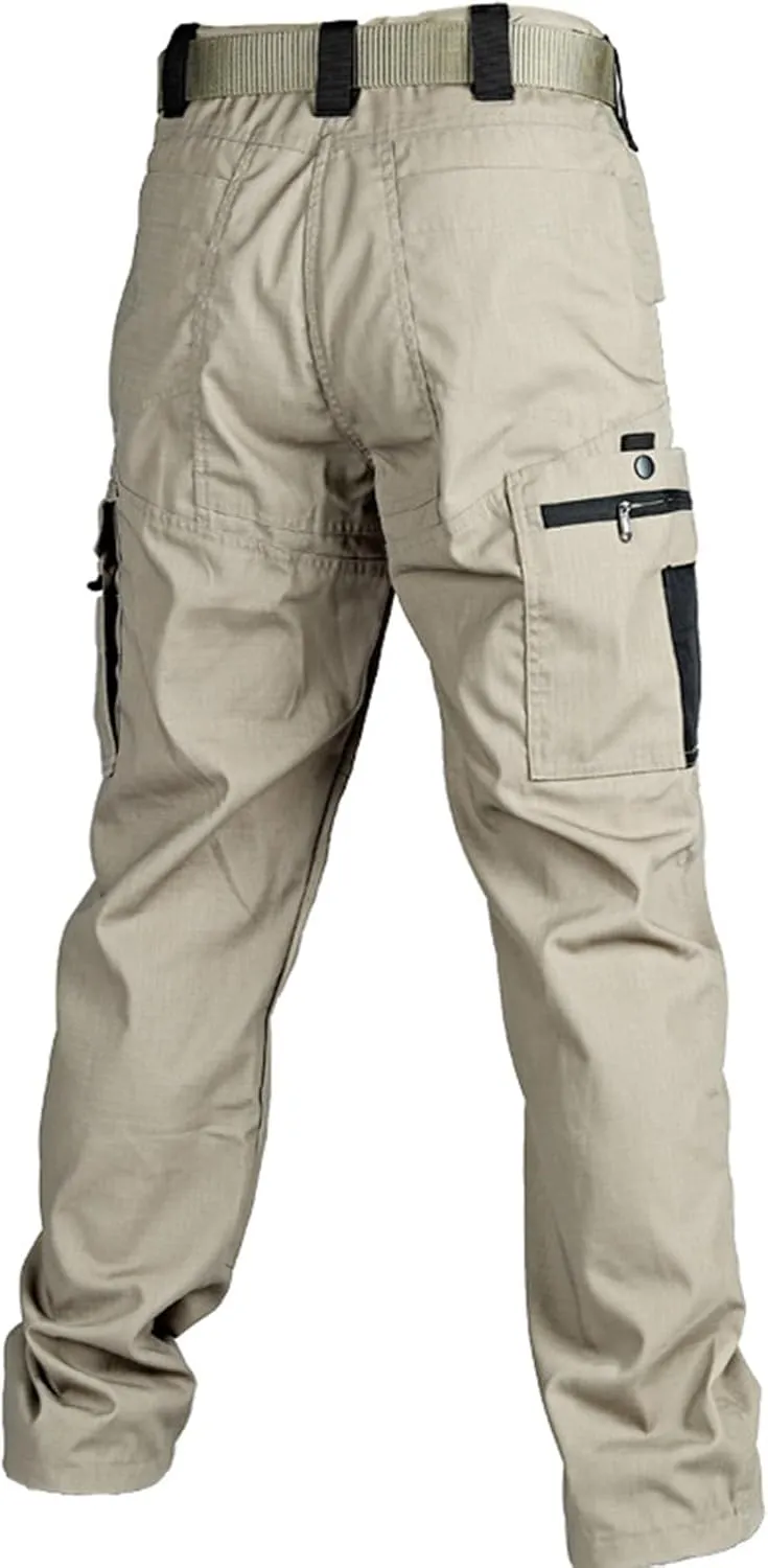 Flexcamo - Tactical Waterproof Pants Men Lightweight Hiking Work Pants Construction Carpenter Mencomfy Cargo Pants