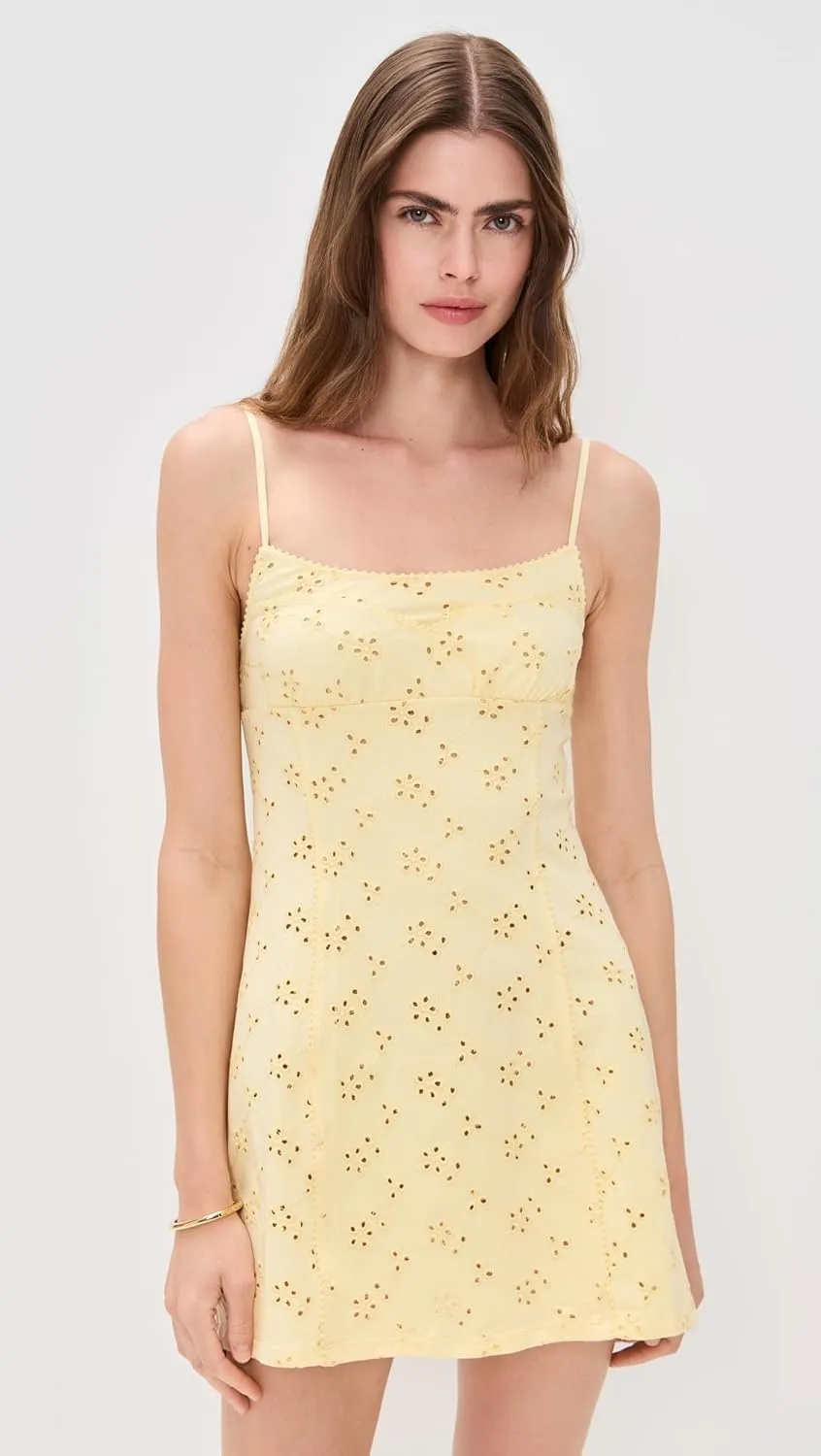 Free People Women's Full Bloom Mini Slip Dress