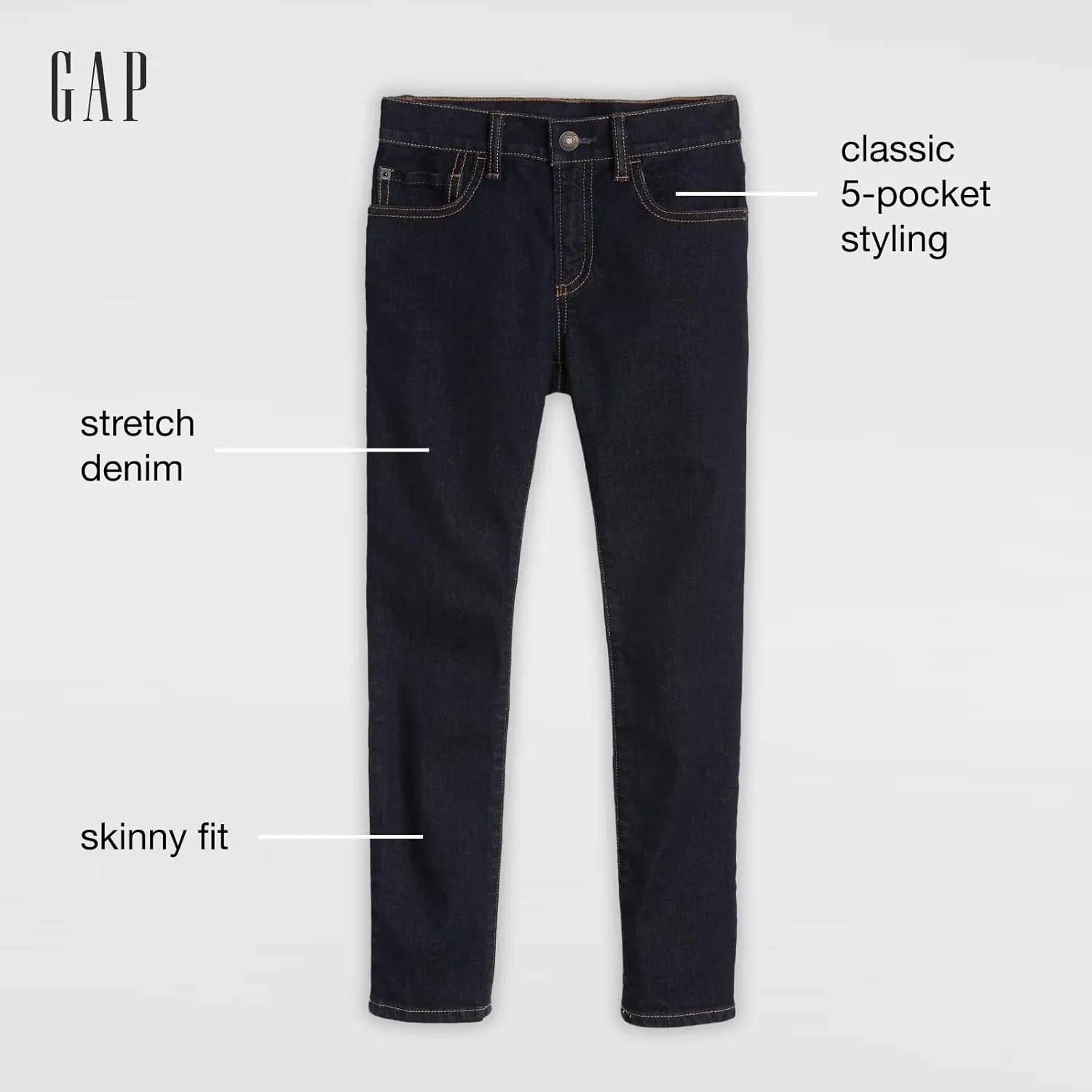 GAP Boys' Skinny Fit Jeans