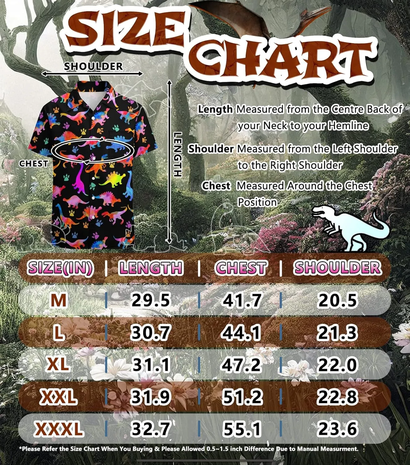 Hawaiian Shirt for Men Casual Button Down Shirt Short Sleeve Aloha Beach Shirt Party Shirt