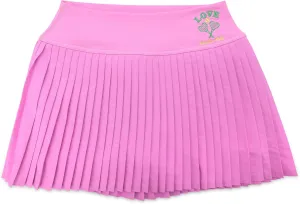 iscream   Theme NYC Big Girls Spandex Blend Stretchy Pleated Skort for Casual and Sports Wear