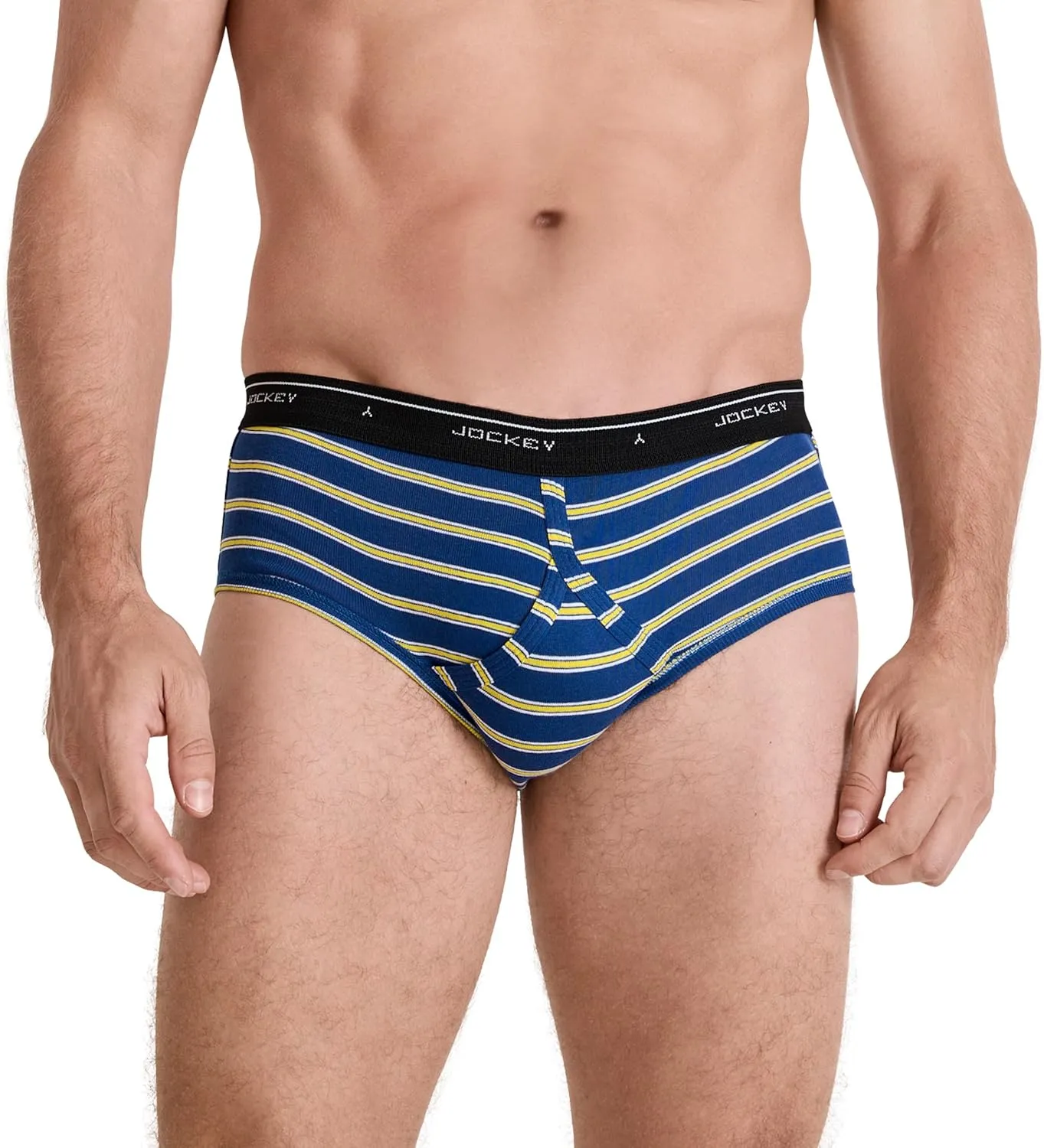 Jockey Mens Underwear Briefs - Classic Low Rise Design, Pack of 3 - Authentic Mens Underwear for Comfort and Quality