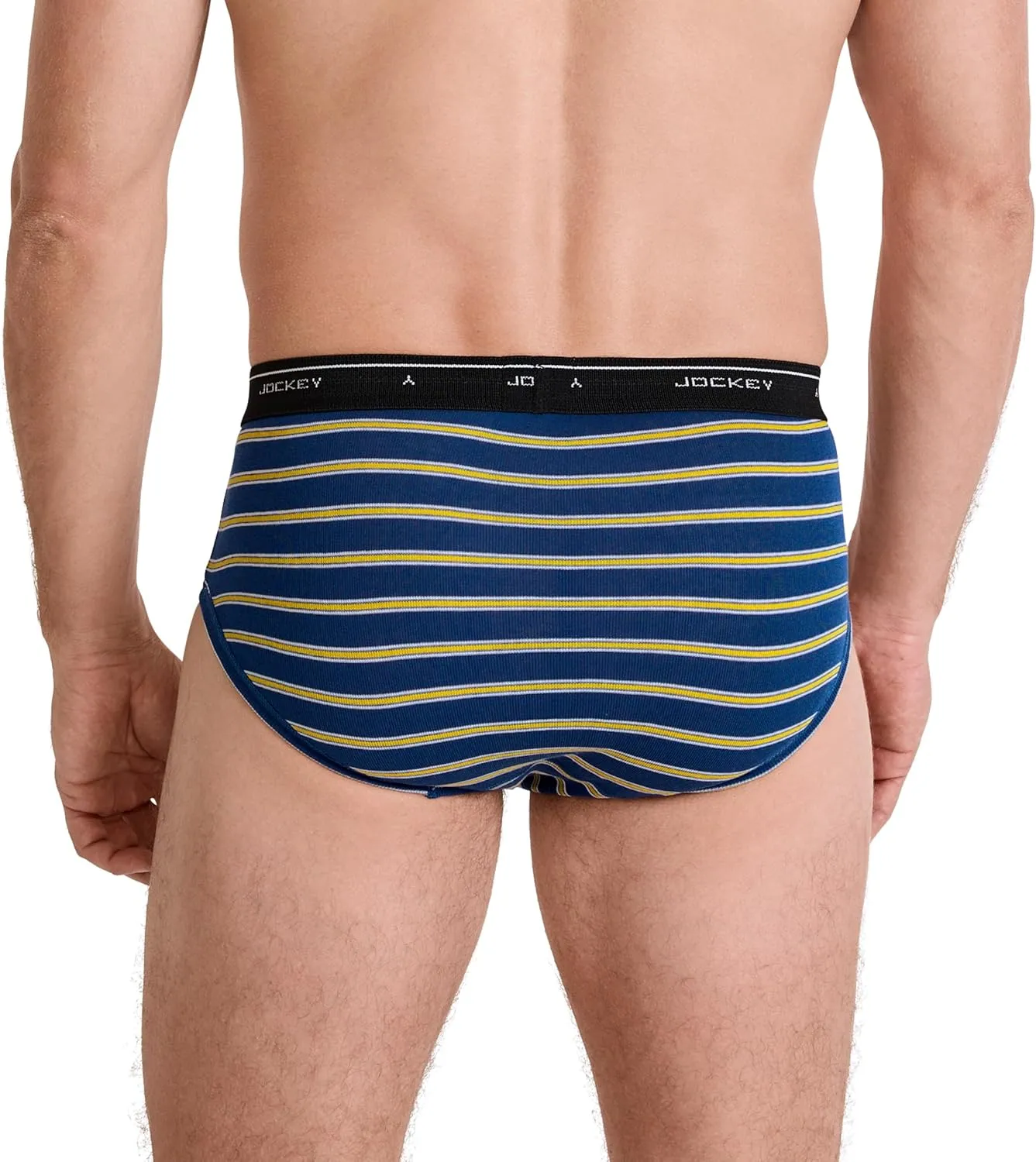 Jockey Mens Underwear Briefs - Classic Low Rise Design, Pack of 3 - Authentic Mens Underwear for Comfort and Quality