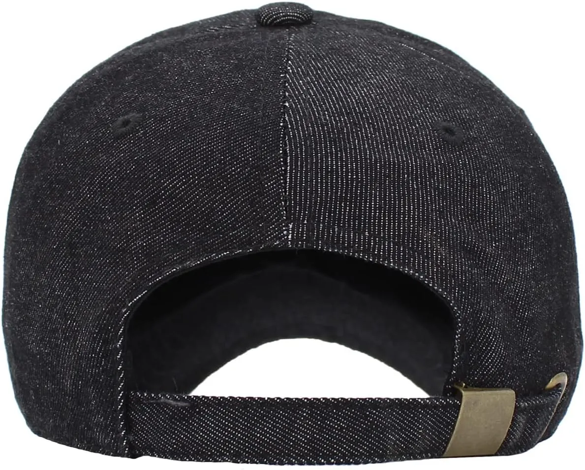 KBETHOS Classic Cotton Adjustable Low Crown Cotton Baseball Cap