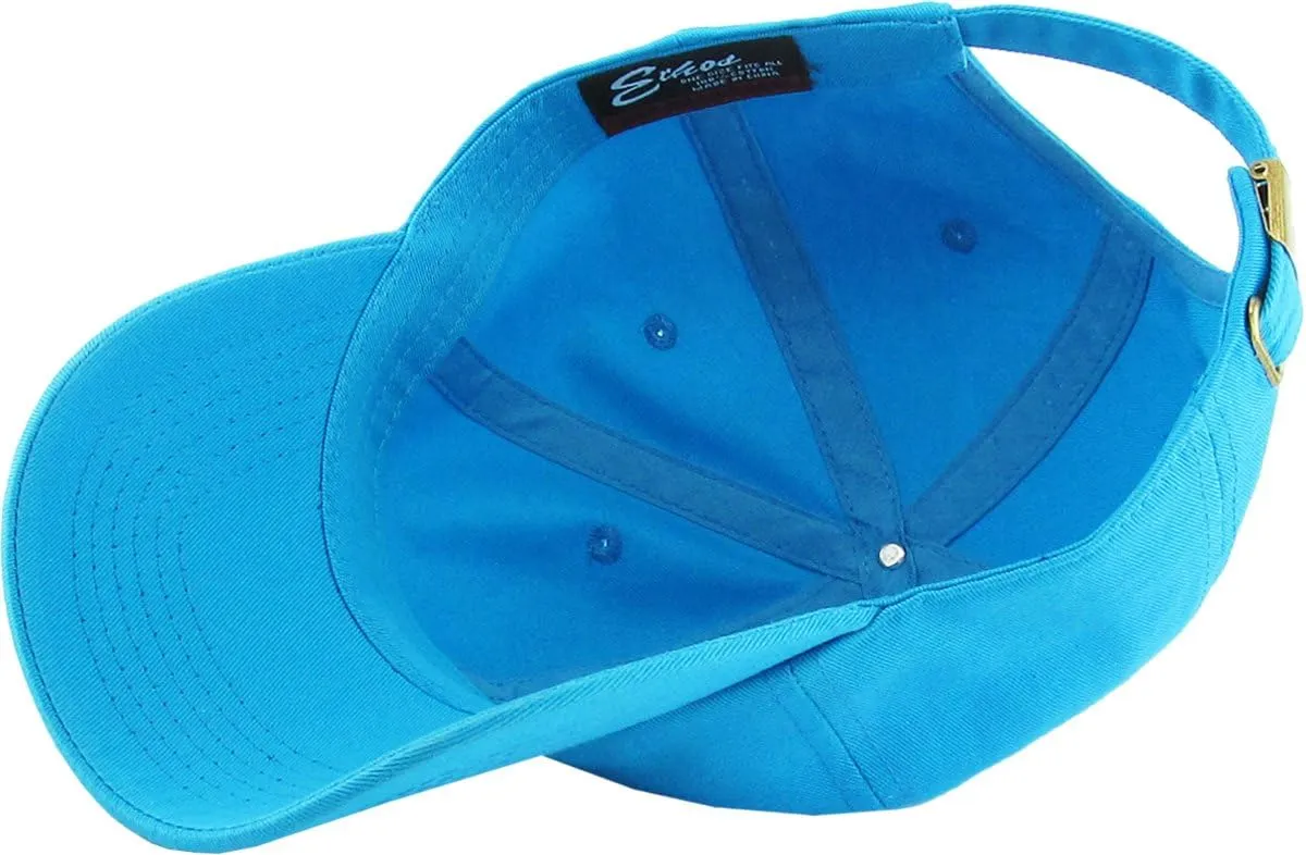 KBETHOS Classic Cotton Adjustable Low Crown Cotton Baseball Cap