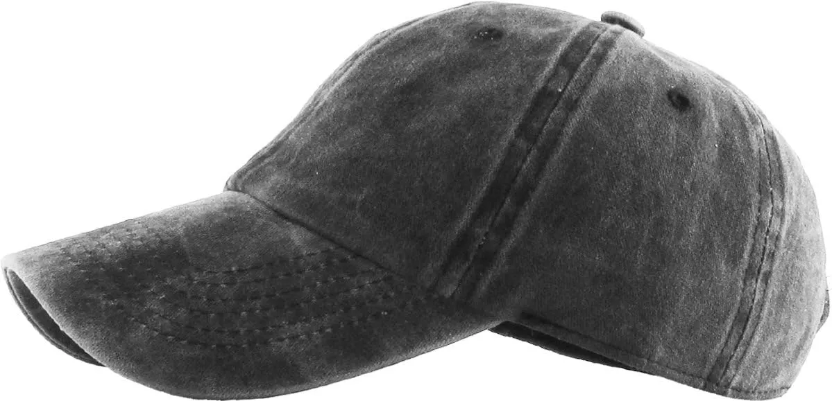 KBETHOS Classic Cotton Adjustable Low Crown Cotton Baseball Cap