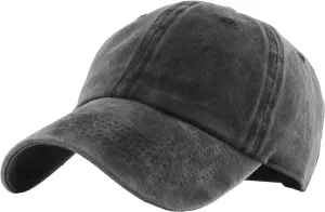 KBETHOS Classic Cotton Adjustable Low Crown Cotton Baseball Cap